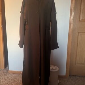 Massimo Dutti khaki Midi Dress